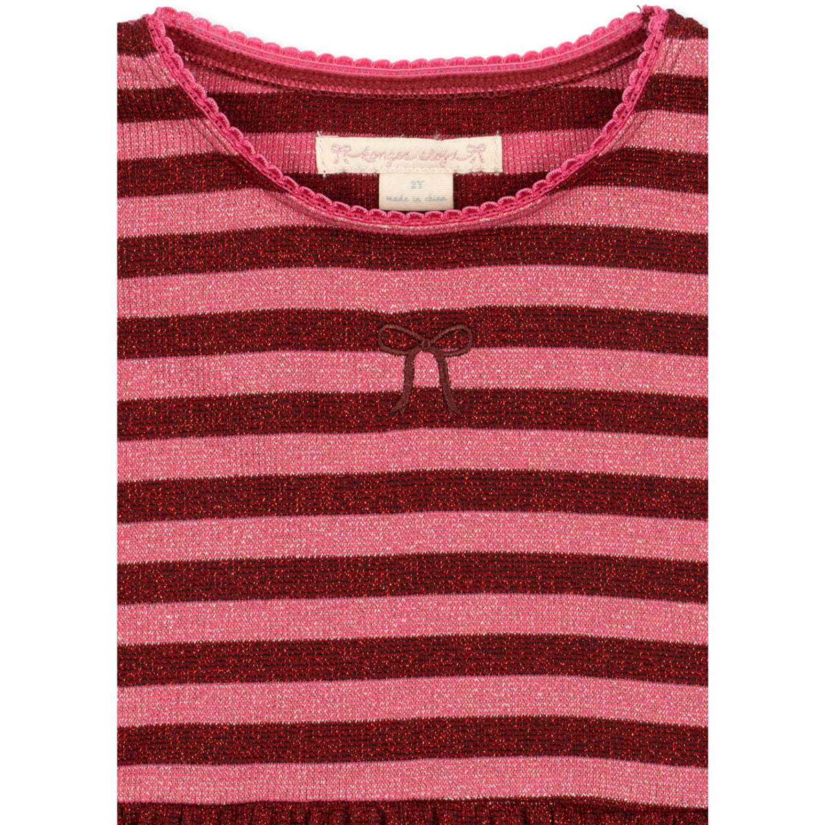 Konges Sløjd Pinky Stripe Roli Stripe Kjole Ocs