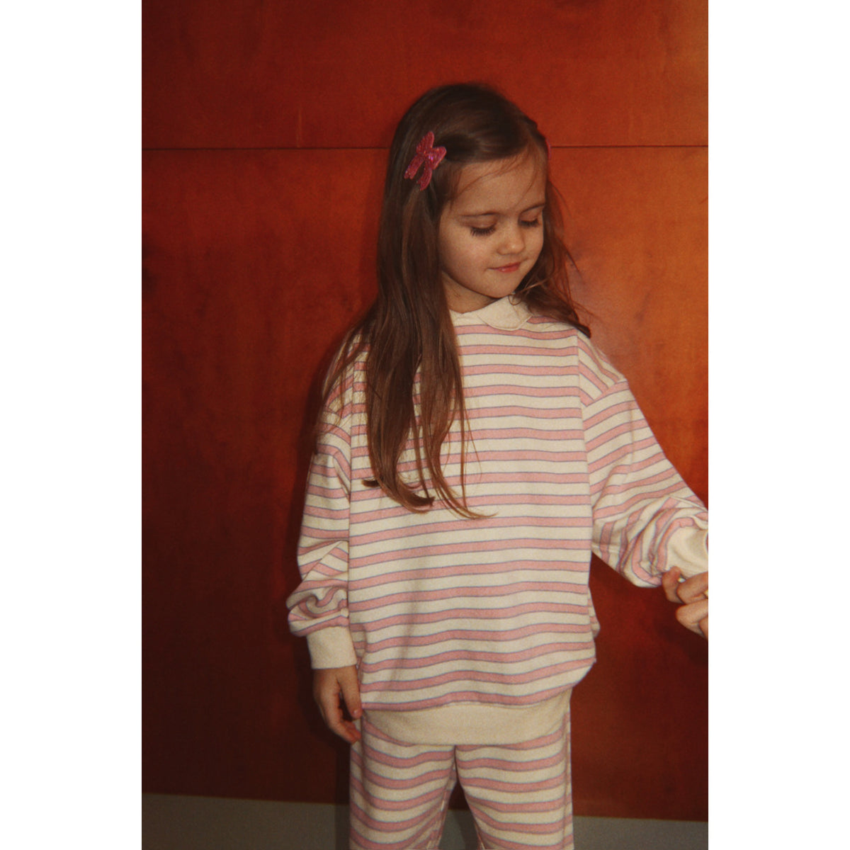 Konges Sløjd Lolly Stripe Spotty Sweatshirt Gots