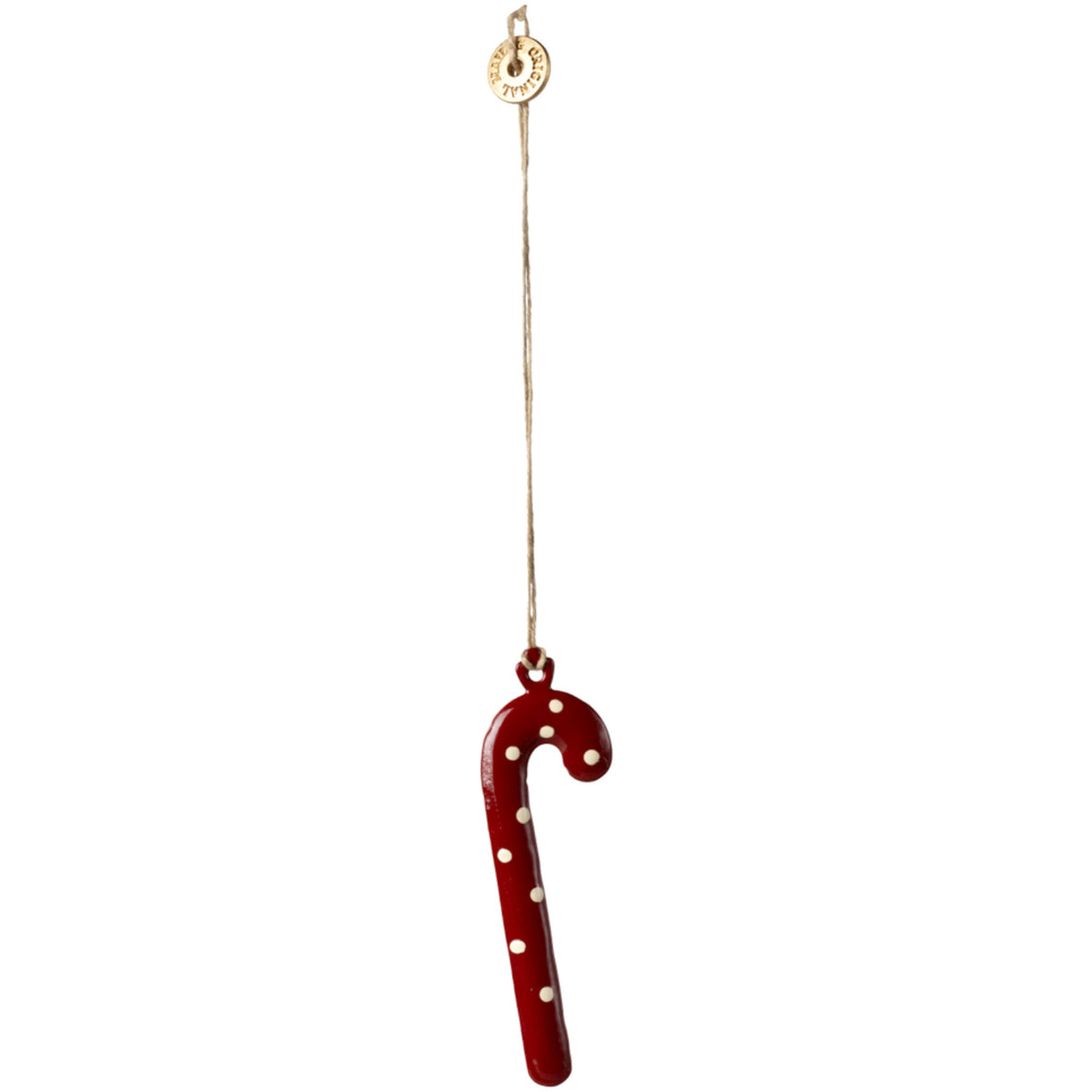 Maileg Metal ornament, Sukkerstok - Dot