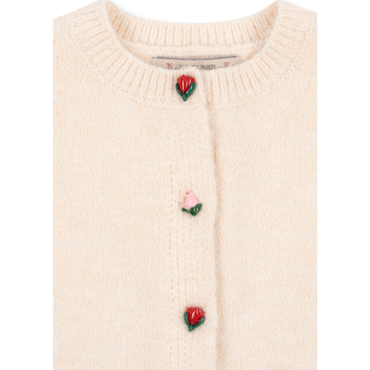 Konges Sløjd Buttercream Fleuri Cardigan
