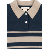 Konges Sløjd Dark Blue Stripe Basi Polo