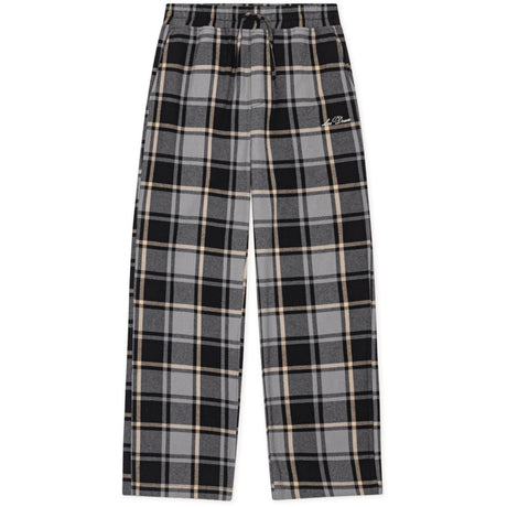Les Deux Kids Grey Melange Check Casual Bukser KIDS