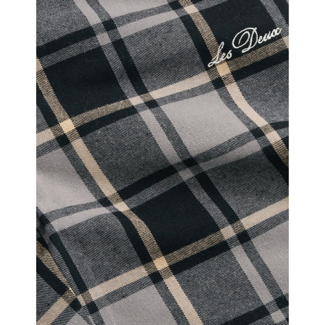 Les Deux Kids Grey Melange Check Casual Bukser KIDS