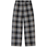 Les Deux Kids Grey Melange Check Casual Bukser KIDS
