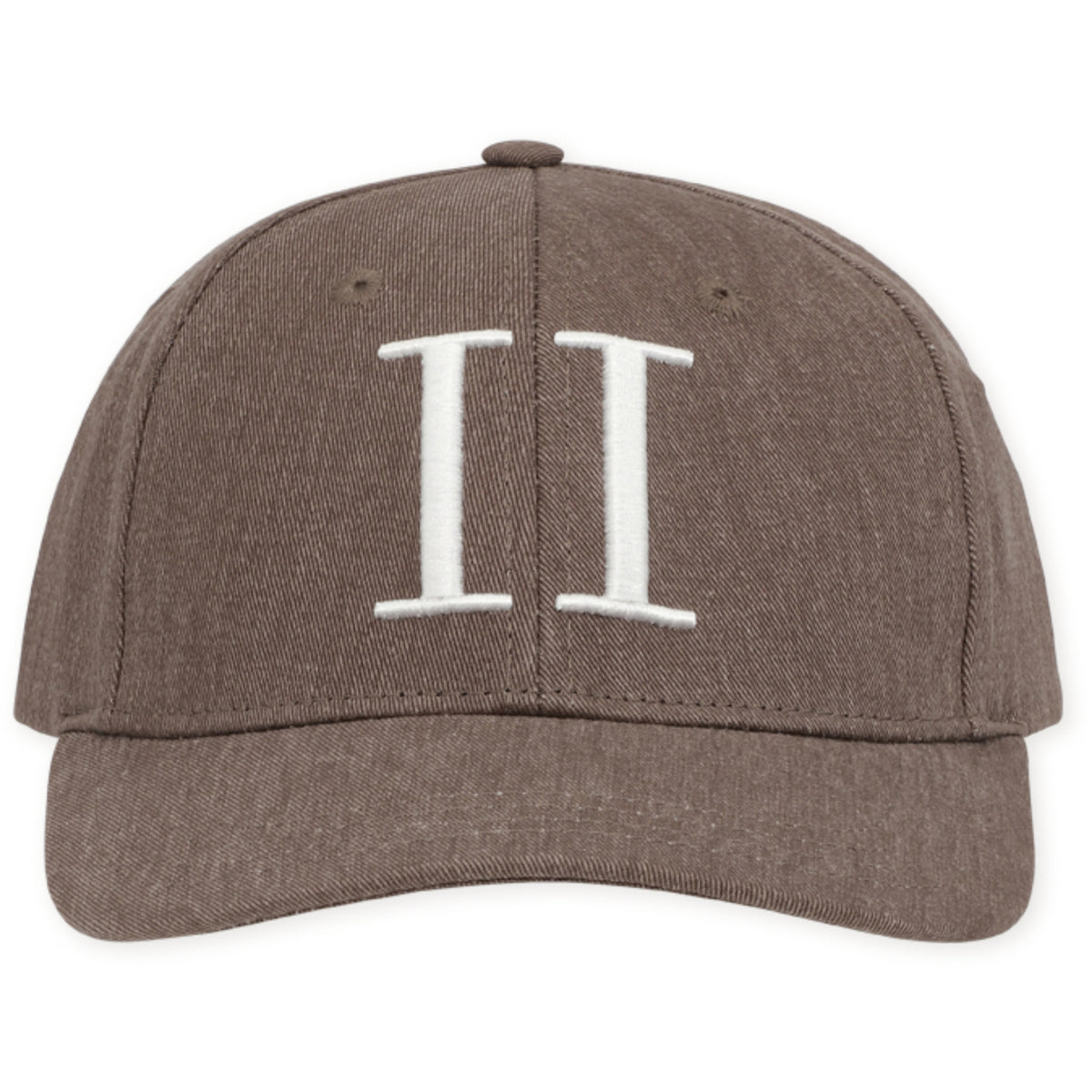 Les Deux Kids Delicioso Brown Core Washed Baseball Kasket KIDS
