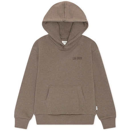 Les Deux Kids Mountain Grey Melange Woods Hættetrøje KIDS