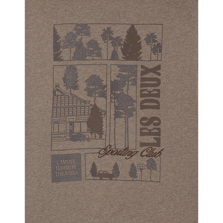Les Deux Kids Mountain Grey Melange Woods Hættetrøje KIDS