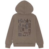 Les Deux Kids Mountain Grey Melange Woods Hættetrøje KIDS