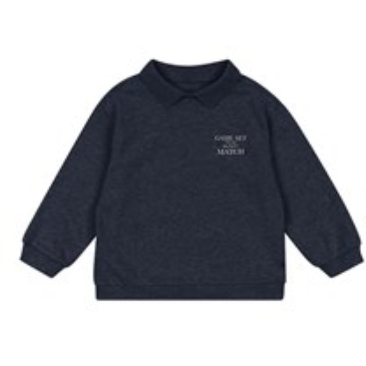 Konges Sløjd Navy Blazer Spotty Ls Polo OCS