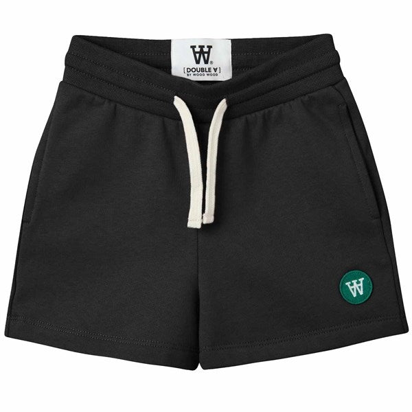 Wood Wood Vic Kids Shorts Black