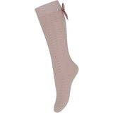 MP 67006 Sofia Knee Socks Bow 853 Rose Dust 2