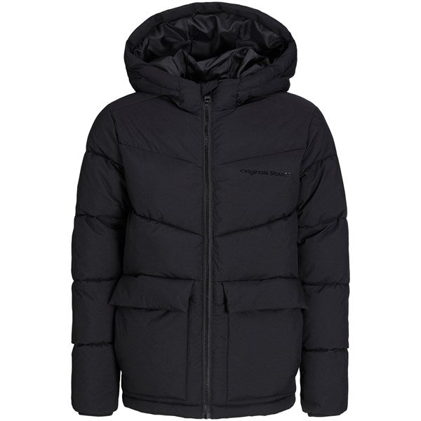 Jack & Jones Junior Black Vesterbro Puffer Jakke