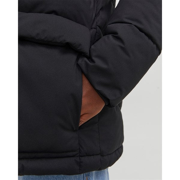 Jack & Jones Junior Black Vesterbro Puffer Jakke