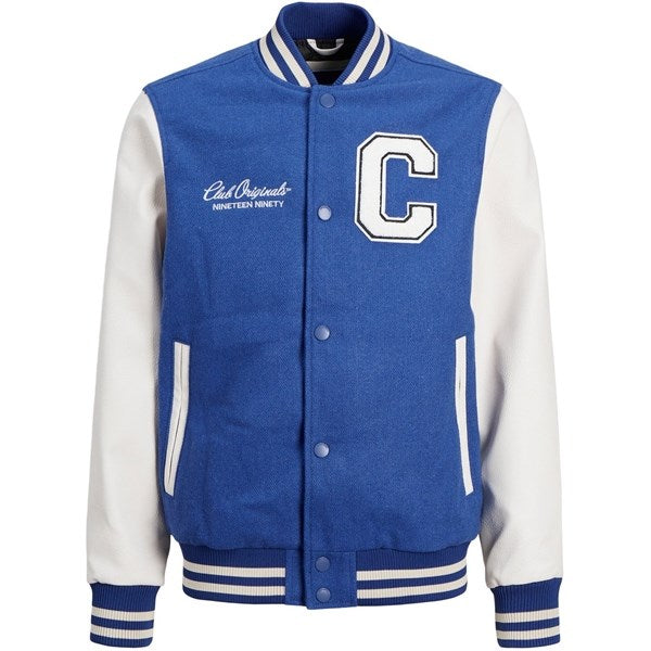 Jack & Jones Junior True Blue Jorcollege Bomber Jakke