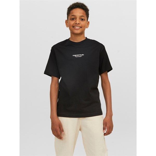 Jack & Jones Junior Black Vesterbro T-Shirt Noos