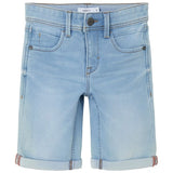 Name it Light Blue Denim Silas Slim Denim Shorts Noos