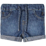 Name it Dark Blue Denim Benji Denim Alinen Shorts