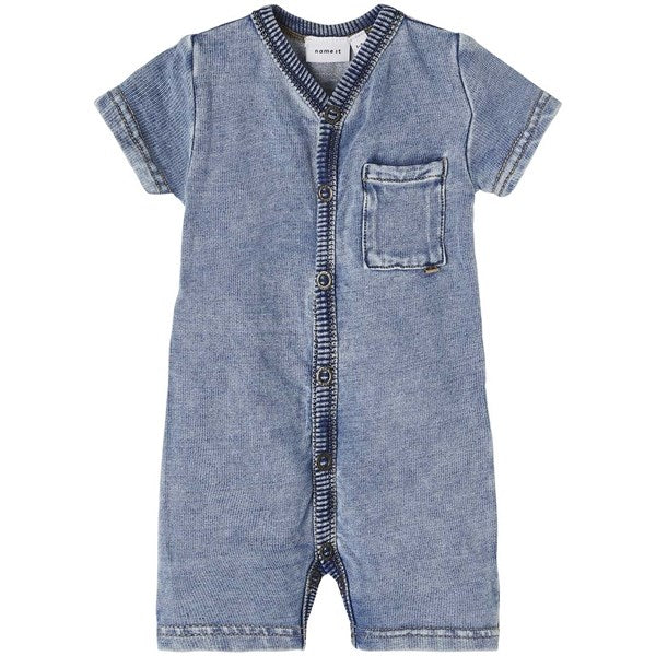 Name It Medium Blue Denim Truebos Sommerdragt