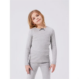 Name it Grey Melange Fionea Slim Bluse 2