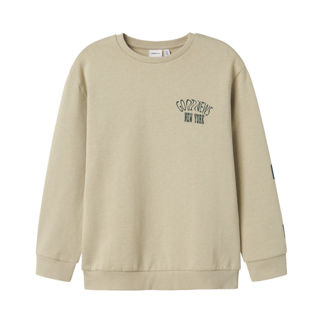 Name It Island Fossil Nkmnolen Ls Nreg Sweat Bru
