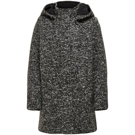 Kids ONLY Dark Grey Melange Sedonna Boucle Uld Jakke