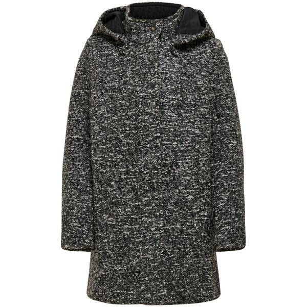 Kids ONLY Dark Grey Melange Sedonna Boucle Uld Jakke