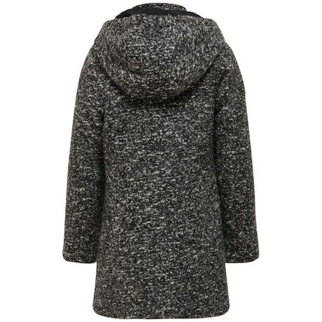 Kids ONLY Dark Grey Melange Sedonna Boucle Uld Jakke 2