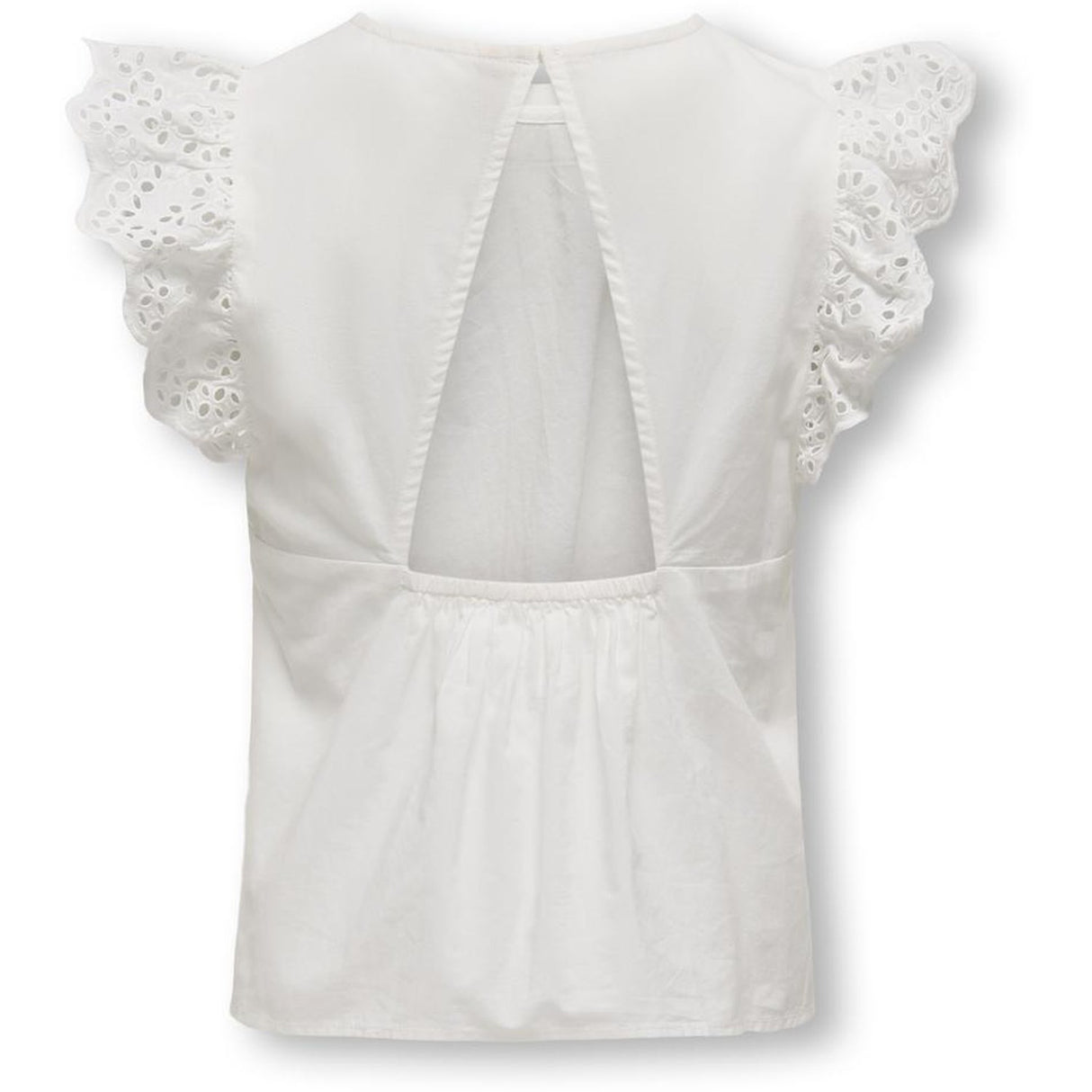 kids ONLY Cloud Dancer Koglou Life S/l Emb Top Wvn