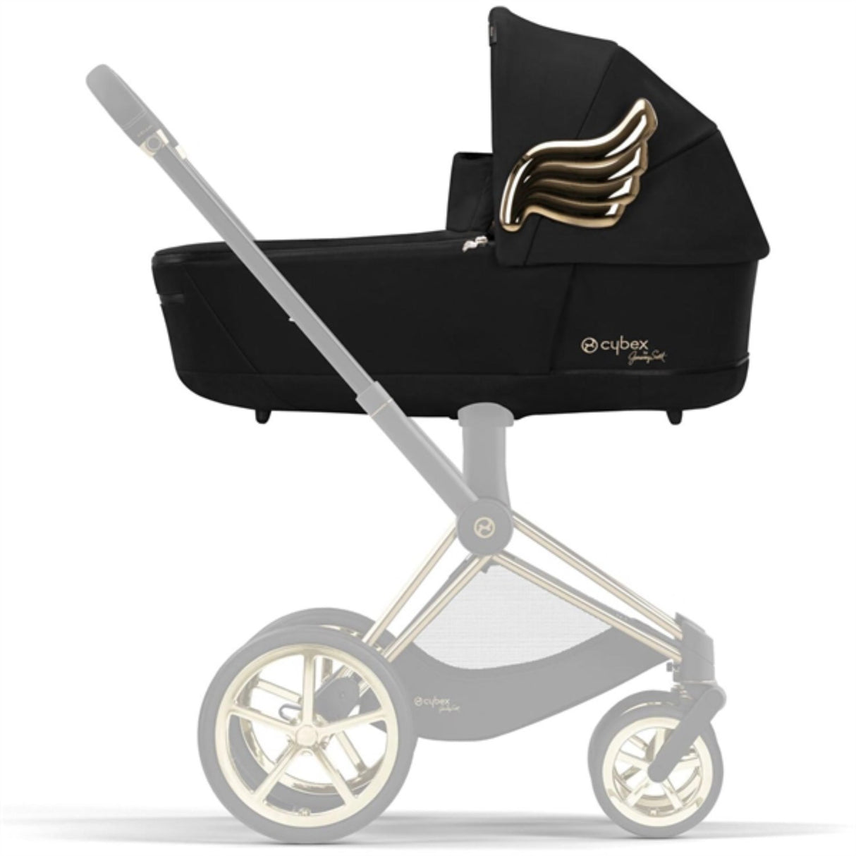 Cybex PRIAM Klapvogn Wings Bundle incl. PRIAM Lux Barnevognskasse Wings