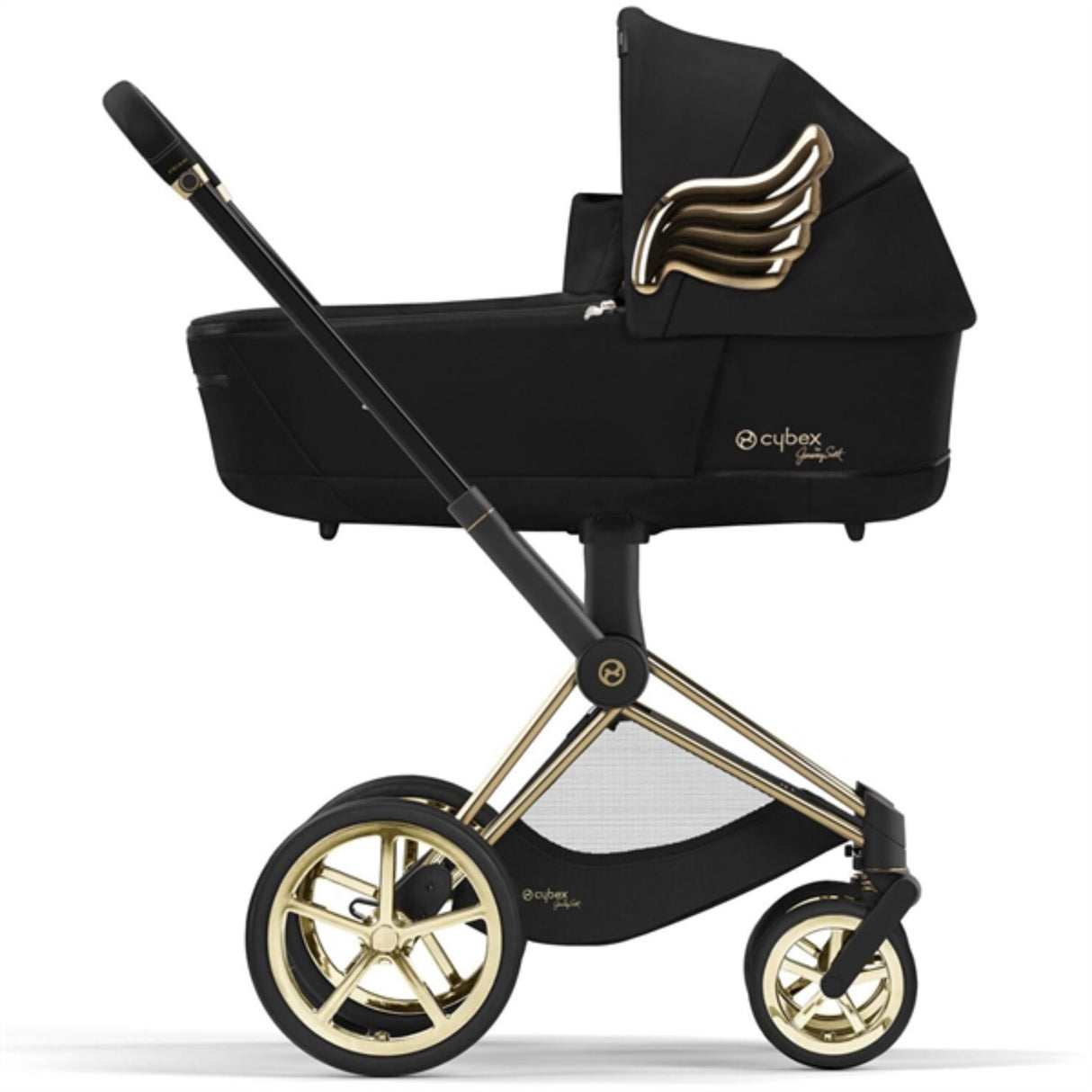 Cybex PRIAM Klapvogn Wings Bundle incl. PRIAM Lux Barnevognskasse Wings