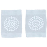 Gobabygo Sky Blue Crawling Knæbeskyttere Organic Terry Bomuld