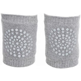Gobabygo Grey Melange Crawling Knæbeskyttere Organic Terry Bomuld