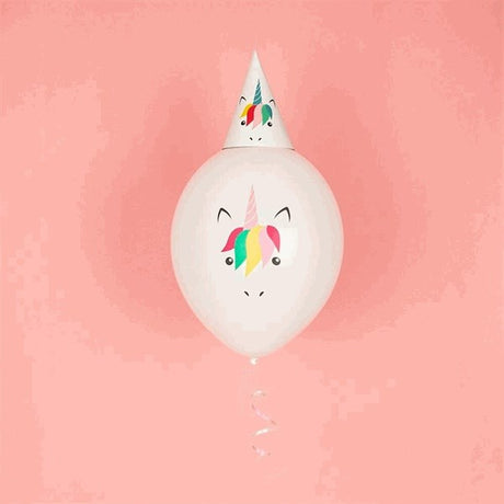 My Little Day Unicorn Party Hats 8 stk