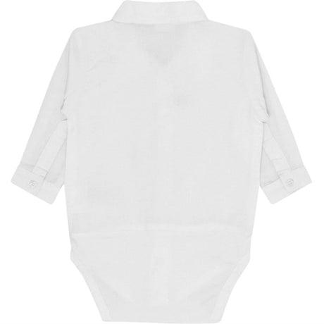 Hust & Claire Baby White Birger Skjortebody 2