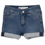 Levi's Girls Roll-Up Denim Shorts Jive Cool 5