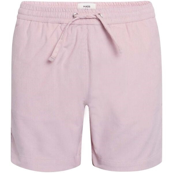 Mads Nørgaard Dyed Baby Cord Soccino Shorts Violet Ice