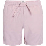 Mads Nørgaard Dyed Baby Cord Soccino Shorts Violet Ice