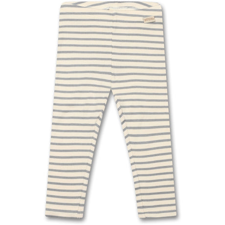 Petit Piao® Blue Mist Leggings Modal Striped