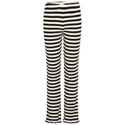 Mads Nørgaard 5x5 Classic Stripe Lala Leggings Black/Vanilla Ice