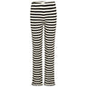 Mads Nørgaard 5x5 Classic Stripe Lala Leggings Black/Vanilla Ice