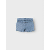 Name It Light Blue Denim Bella Wide Denim Skort 5