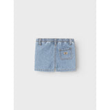 Name It Light Blue Denim Ryan Stripe Denim Shorts 4