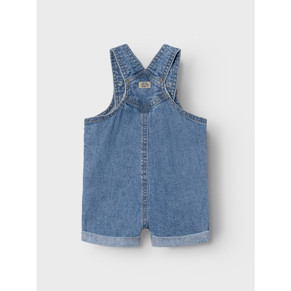 Name It Medium Blue Denim Lou Denim Shorts Overall