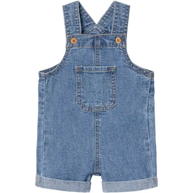 Name It Medium Blue Denim Lou Denim Shorts Overall