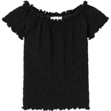 Name It Black Halisse Kort T-Shirt