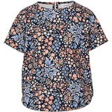 Name It Dark Sapphire Flower Power Vinaya T-Shirt