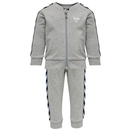 Hummel Grey Melange Bille Tracksuit