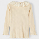 Lil'Atelier Wood Ash Omina Slim Bluse