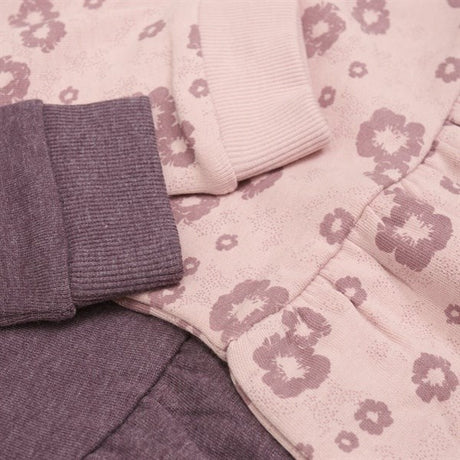 Minymo Misty Rose Sweat Kjole 2-pak