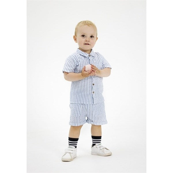 THE NEW Siblings Blue Fog Kojo T-shirt